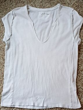 We The Free Off White Cap Sleeve Tank